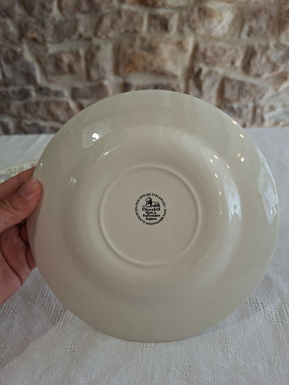 Assiettes plates Churchill