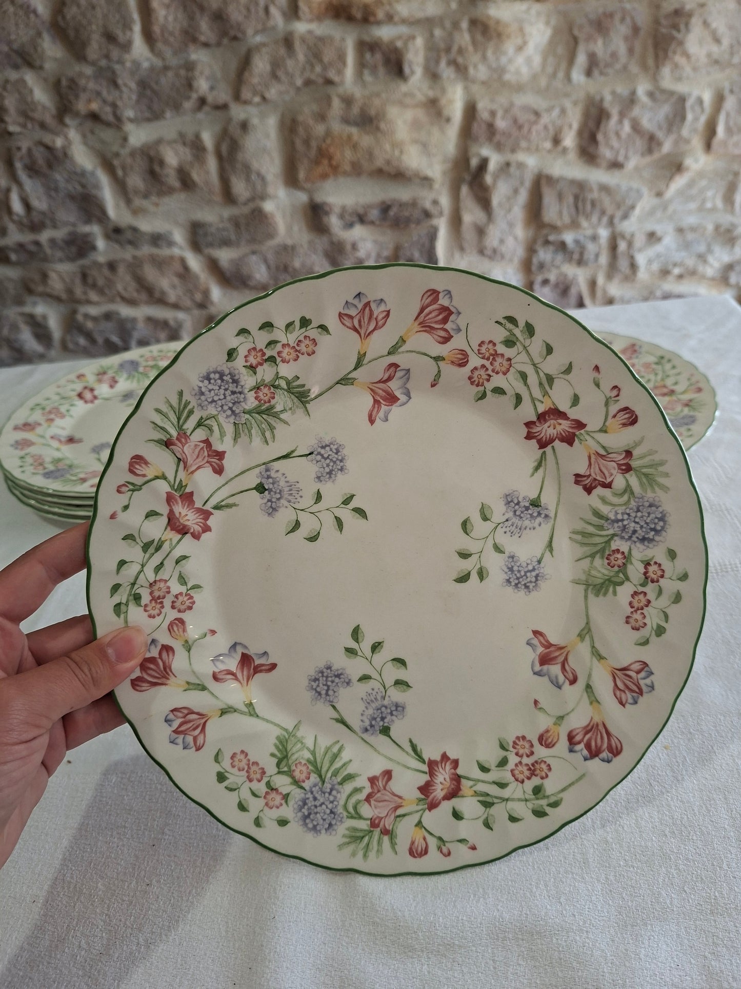 Assiettes à dessert churchill