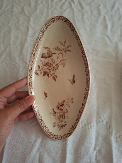 Paire de raviers de la Manufacture de Gien – Modèle Mai