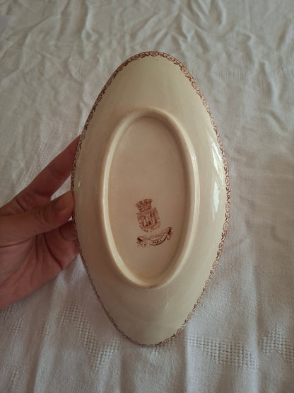 Paire de raviers de la Manufacture de Gien – Modèle Mai