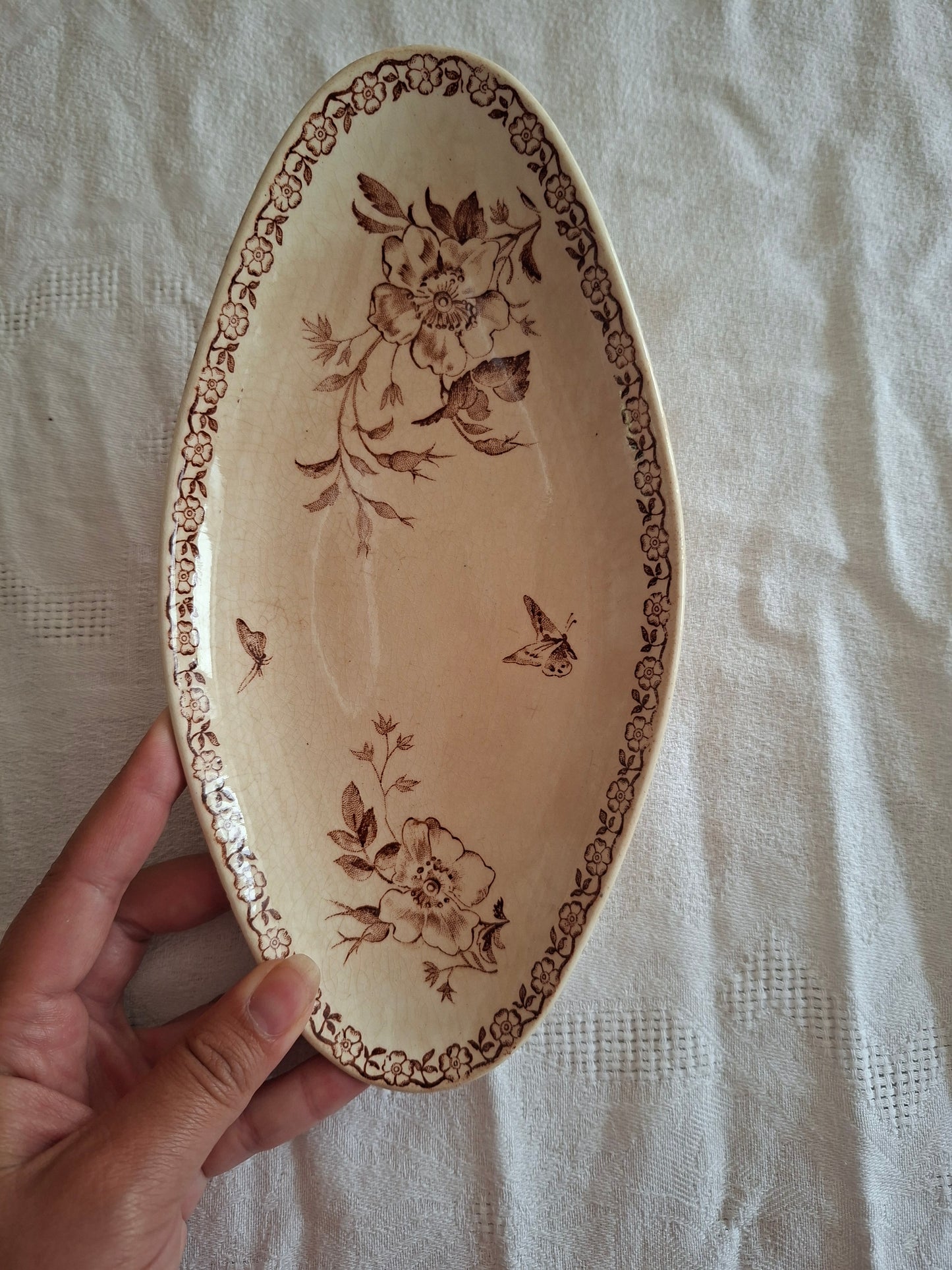 paire de raviers de la Manufacture de Gien – Modèle Mai (2)