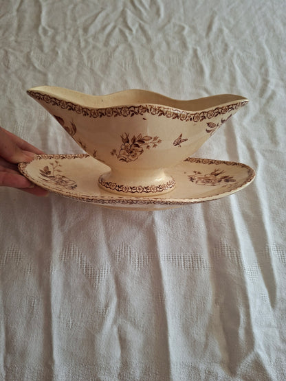 Saucière de la Manufacture de Gien – Modèle Mai