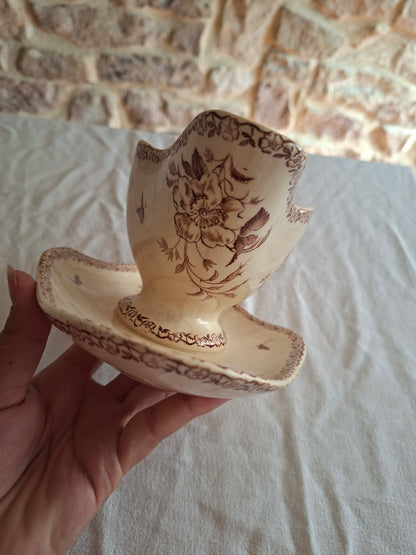 Saucière de la Manufacture de Gien – Modèle Mai