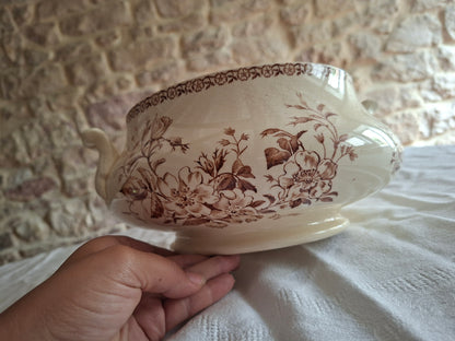 Soupière sans couvercle (saladier) de la Manufacture de Gien – Modèle Mai