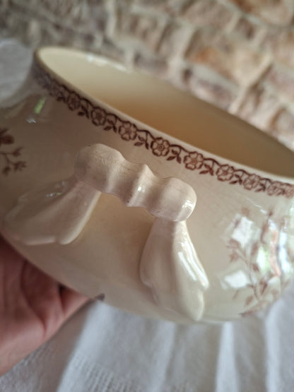 Soupière sans couvercle (saladier) de la Manufacture de Gien – Modèle Mai