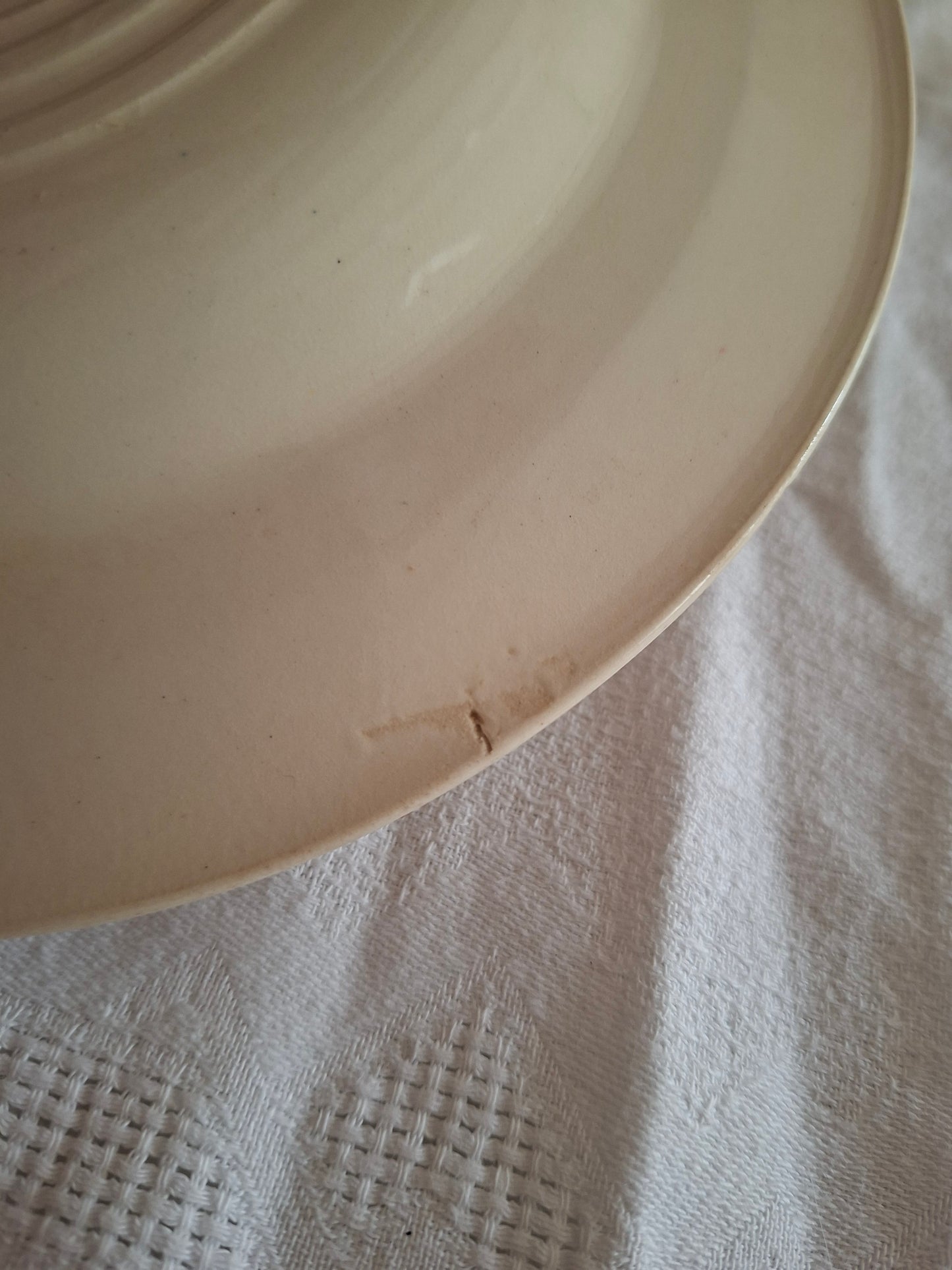 Lot de 4 assiettes creuses de la Manufacture de Gien – Modèle Mai