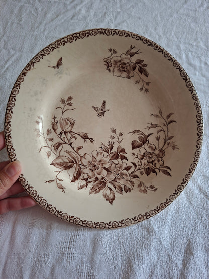 Assiette plate de la Manufacture de Gien – Modèle Mai (2)