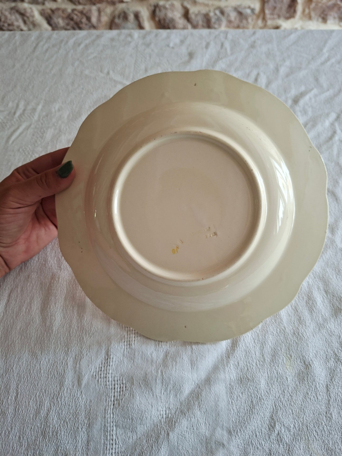 Lot de 6 assiettes creuses Longchamp