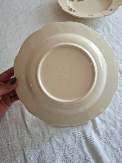 Lot de 6 assiettes creuses Longchamp
