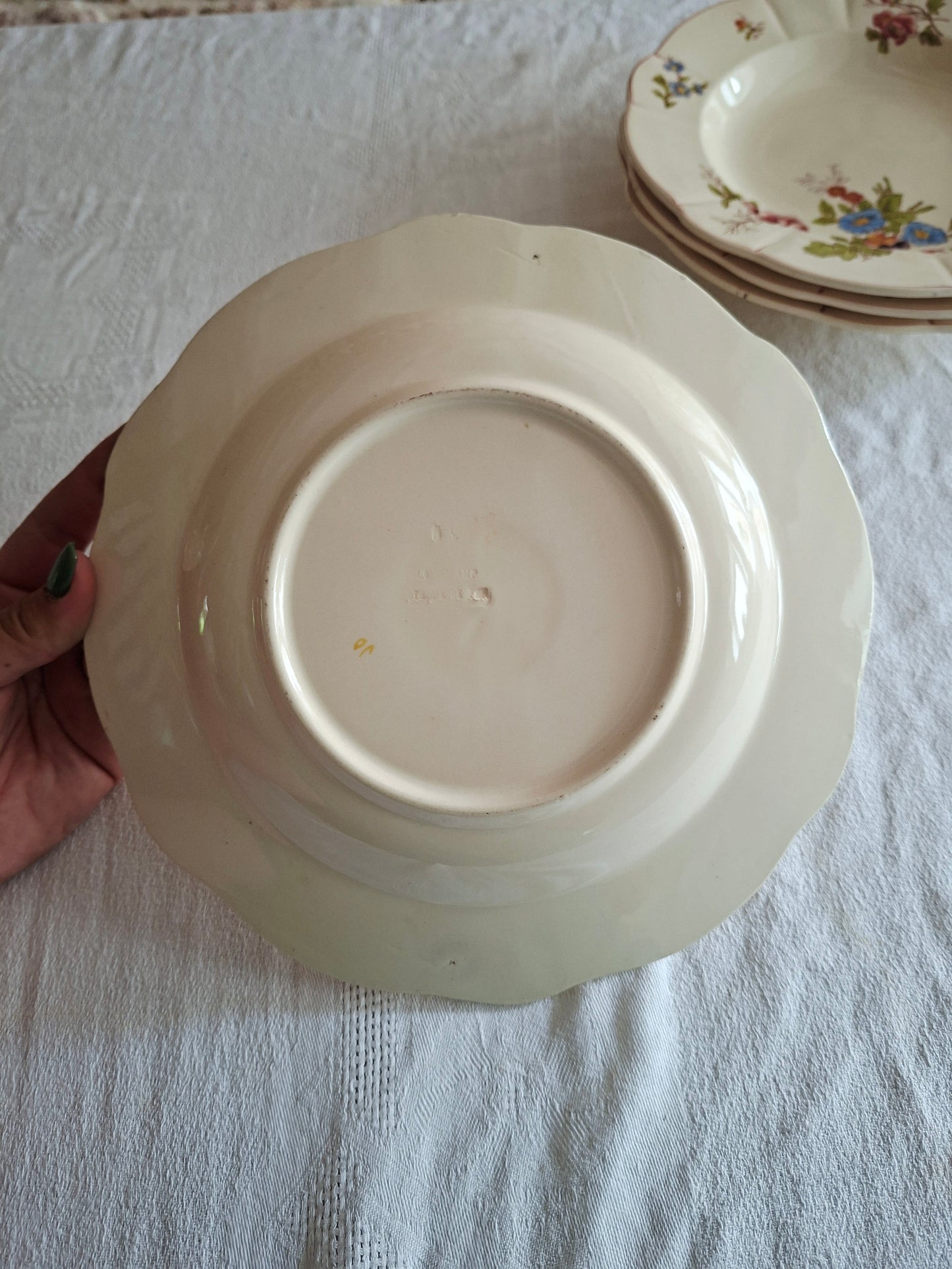 Lot de 6 assiettes creuses Longchamp
