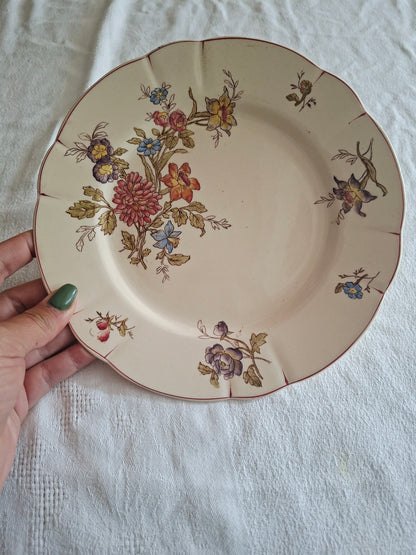 Lot de 6 assiettes à dessert Longchamp (2)