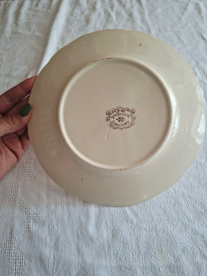 Lot de 6 assiettes à dessert Longchamp (2)