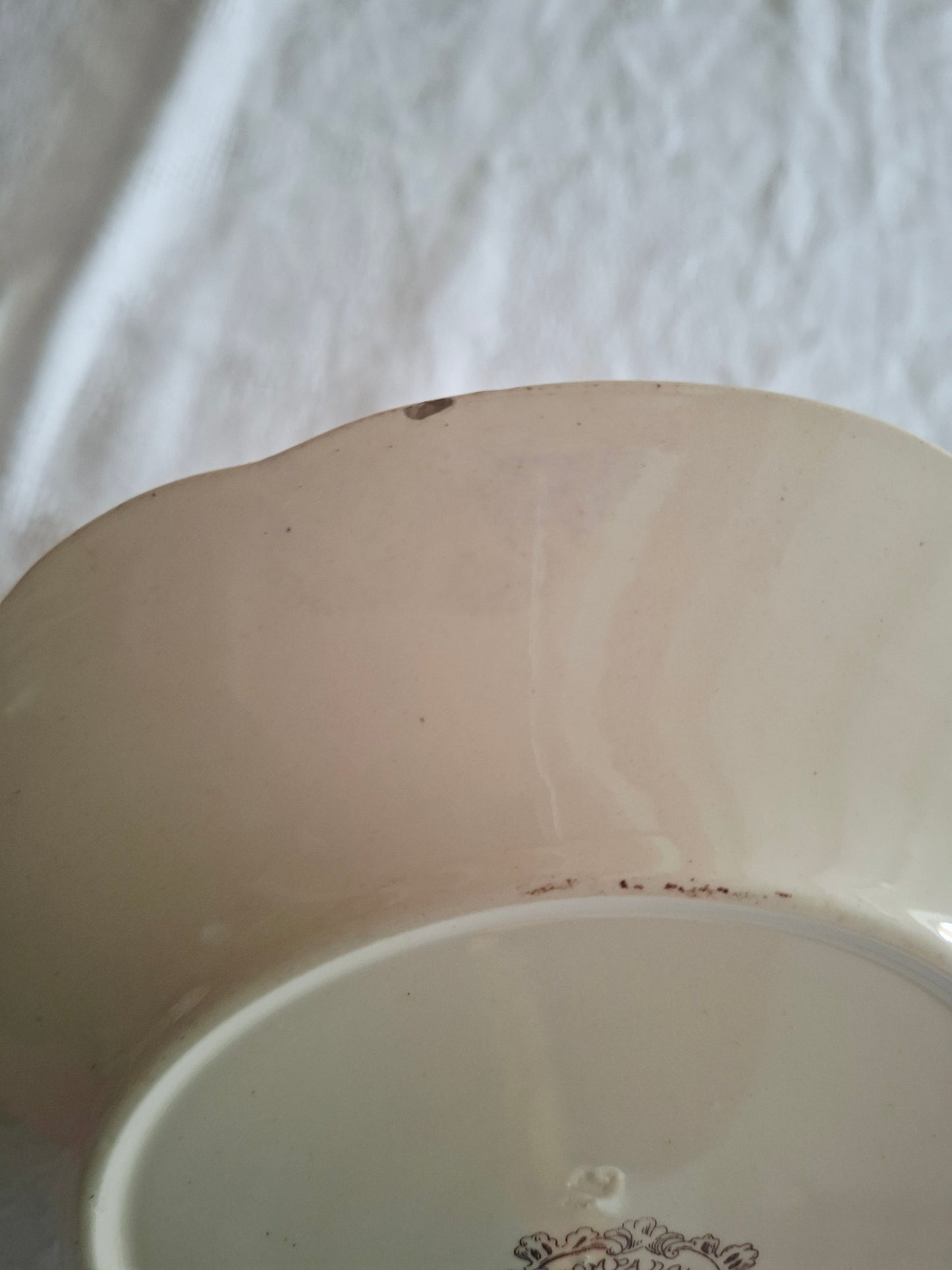 Lot de 6 assiettes à dessert Longchamp (2)