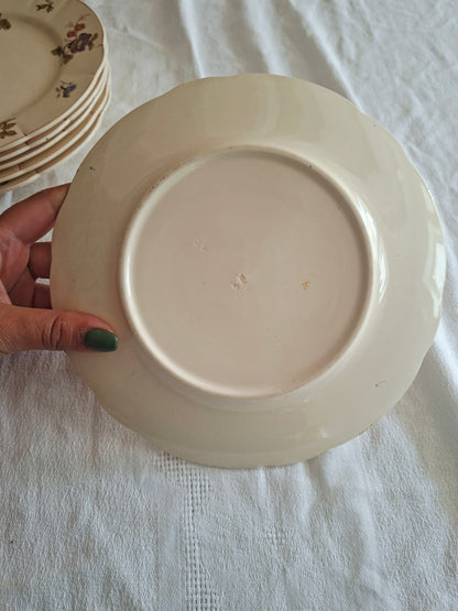 Lot de 6 assiettes à dessert Longchamp (1)