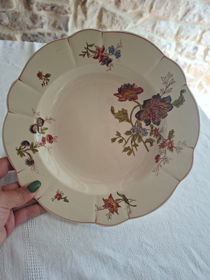 Lot de 4 assiettes creuses Longchamp