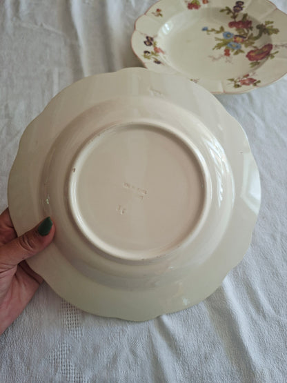 Lot de 4 assiettes creuses Longchamp