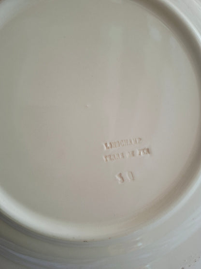 Lot de 4 assiettes creuses Longchamp