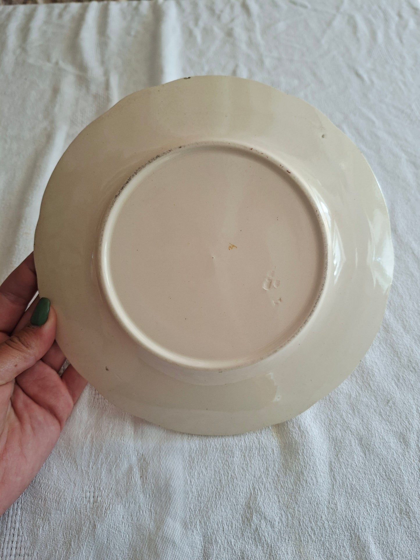 Lot de 4 assiettes à dessert Longchamp