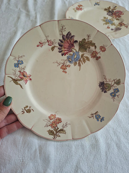 Lot de 4 assiettes à dessert Longchamp