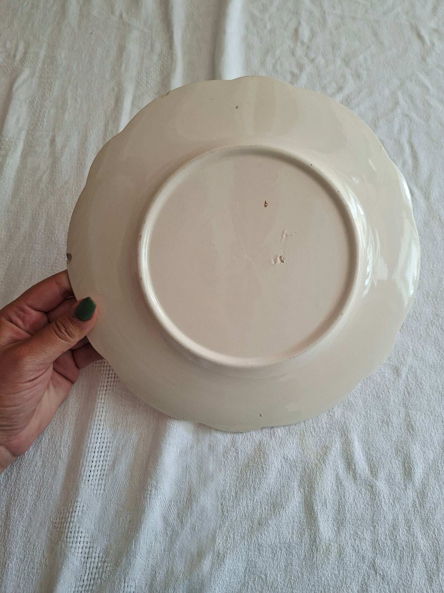 Assiette plate Longchamp