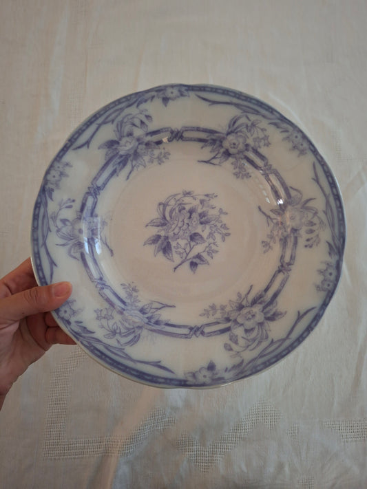 Plat semi-creux en faïence de Sarreguemines – Modèle Cérès