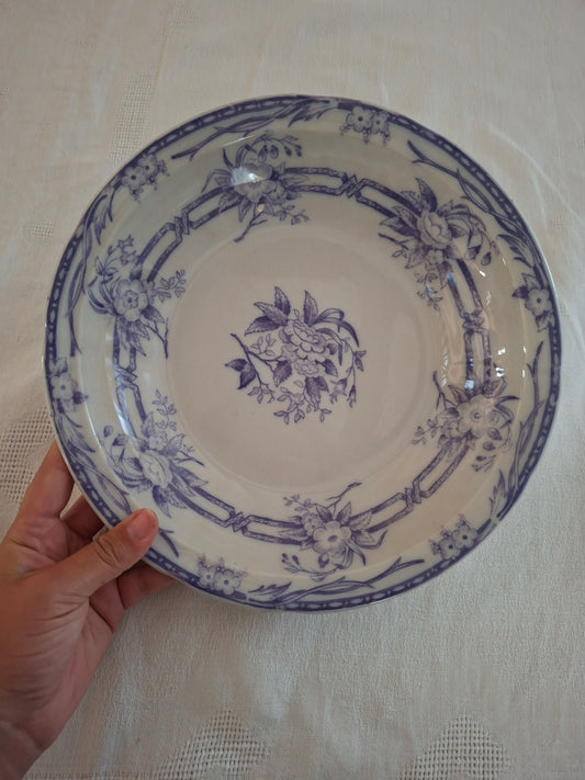 Plat creux n°2 en faïence de Sarreguemines – Modèle Cérès