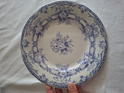 Lot de 6 assiettes à dessert en faïence de Sarreguemines – Modèle Cérès