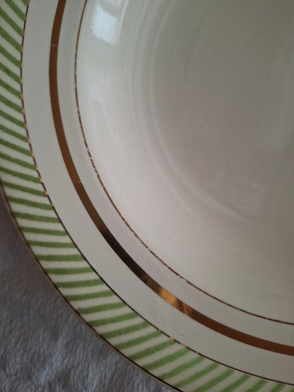 6 assiettes creuses anciennes Salins – modèle Arizona – Ø 23 cm