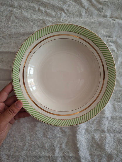 6 assiettes creuses anciennes Salins – modèle Arizona – Ø 23 cm (2)