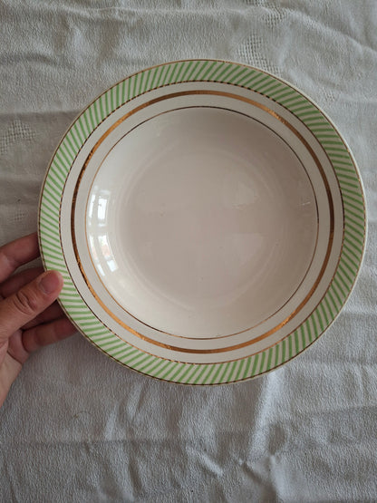 6 assiettes creuses anciennes Salins – modèle Arizona – Ø 23 cm (2)