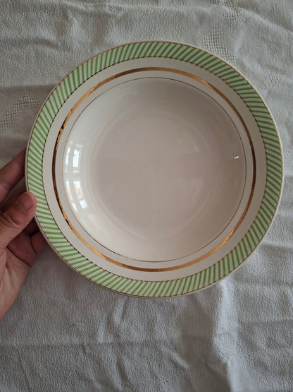 6 assiettes creuses anciennes Salins – modèle Arizona – Ø 23 cm (2)
