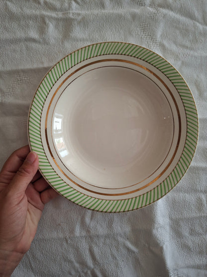 6 assiettes creuses anciennes Salins – modèle Arizona – Ø 23 cm (2)