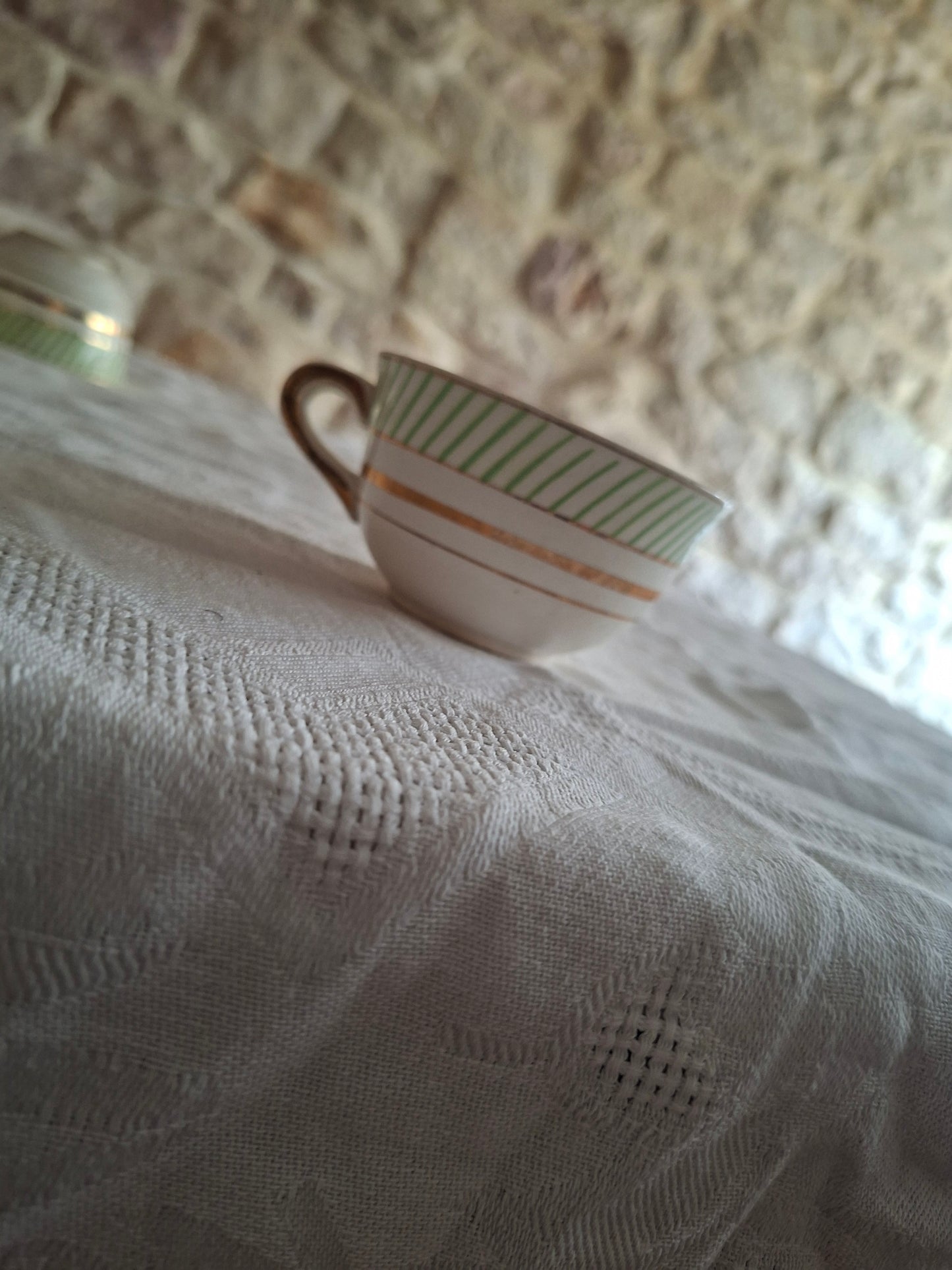 6 tasses avec soucoupes anciennes Salins – Arizona