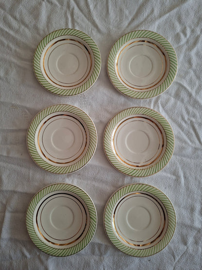 6 tasses avec soucoupes anciennes Salins – Arizona