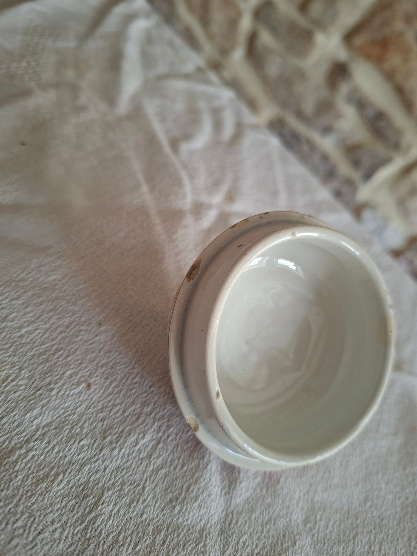 Rare Sucrier Sarreguemines – modèle Syra (2)