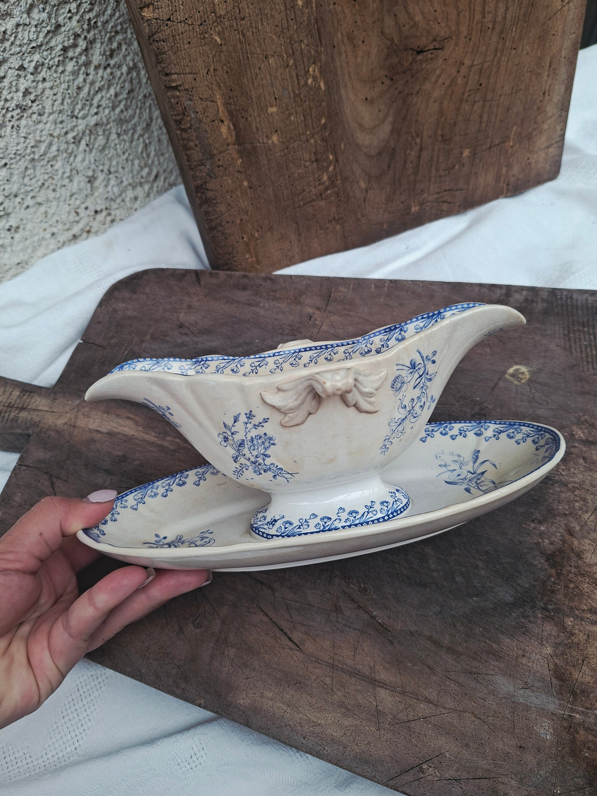 Saucière  Pexonne – Modèle « Fleurs des Champs »