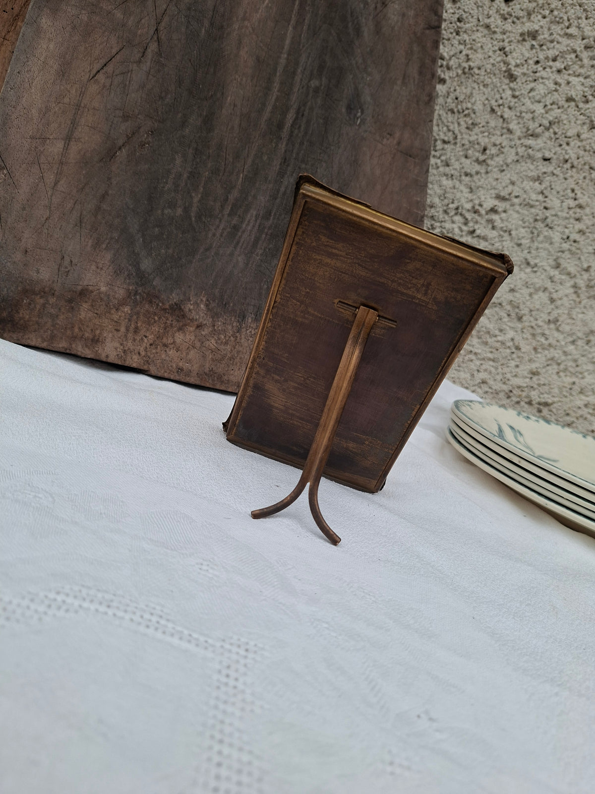 Cadre ancien en bronze
