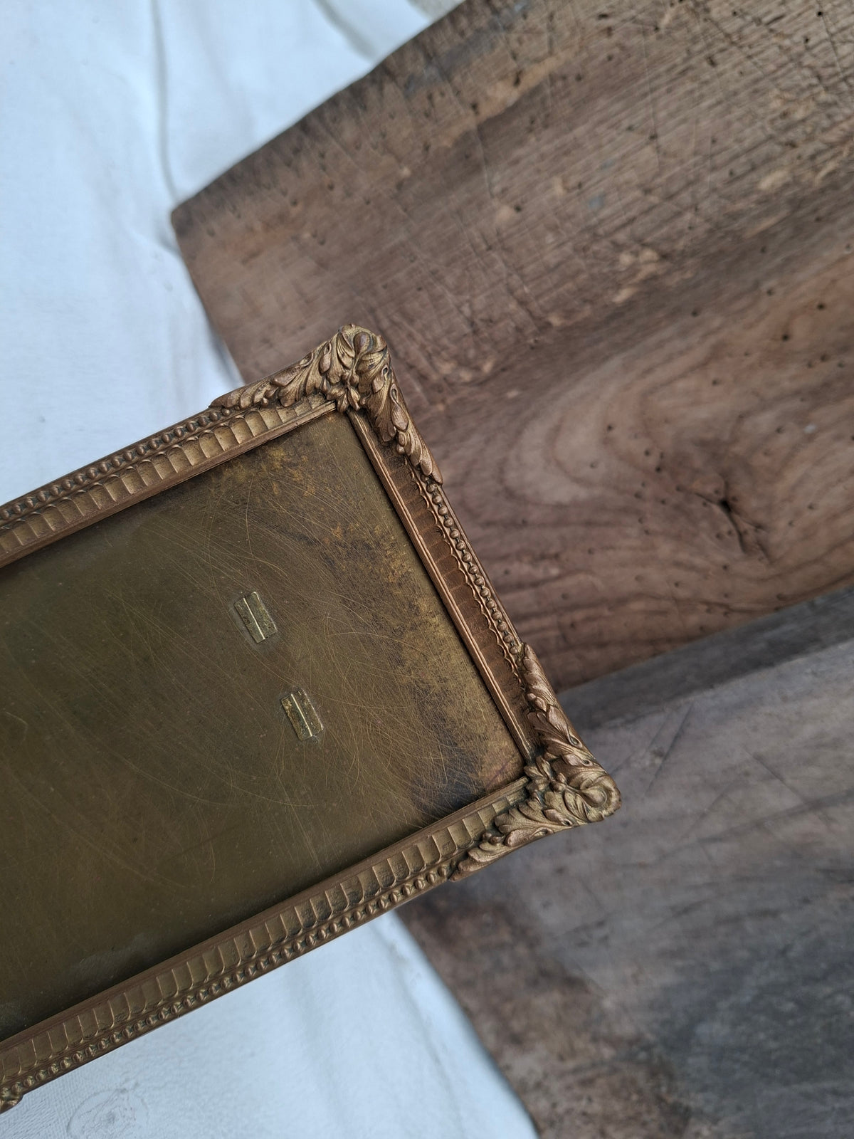 Cadre ancien en bronze